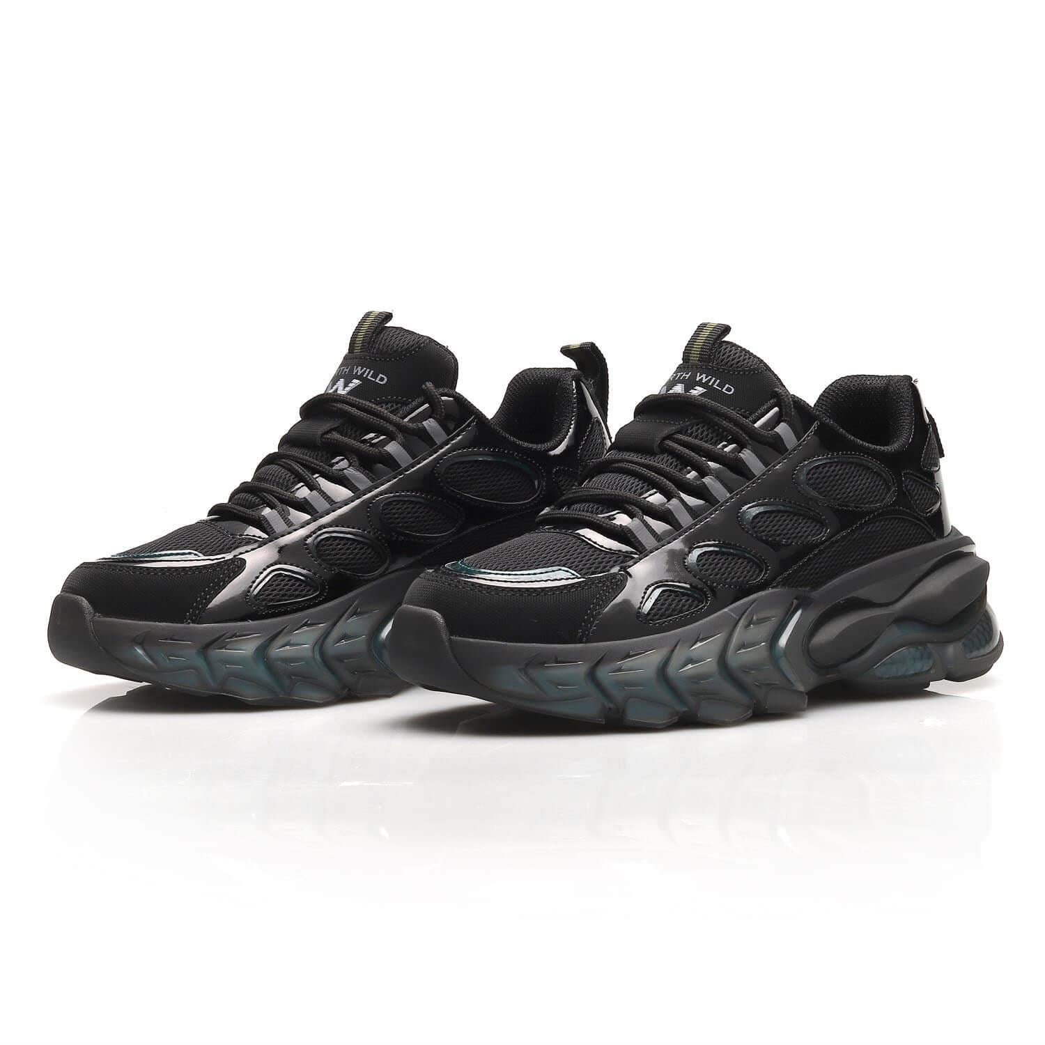 Nocha Kadın Sneakers - SIYAH YESIL