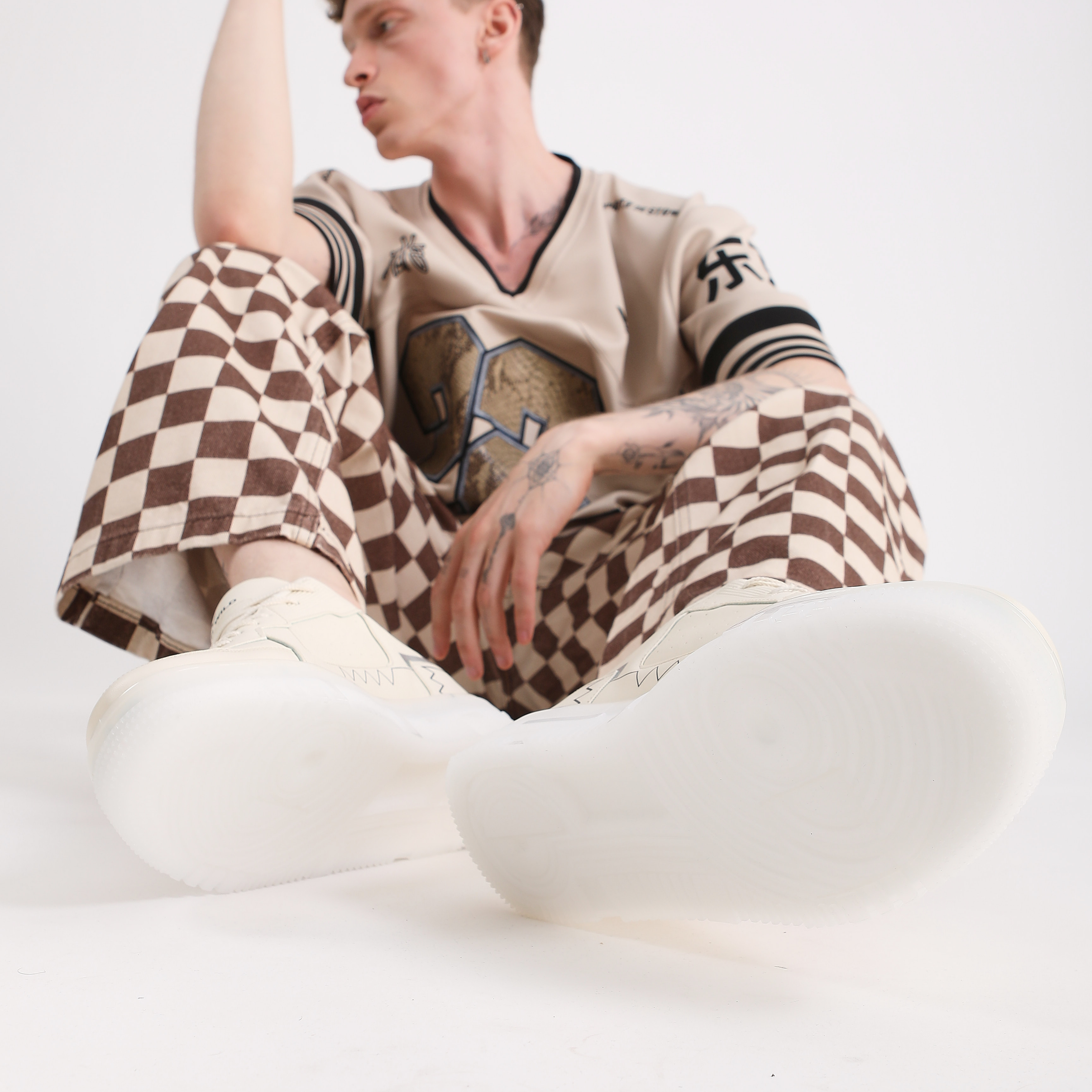 Planet Erkek Sneakers - BEJ