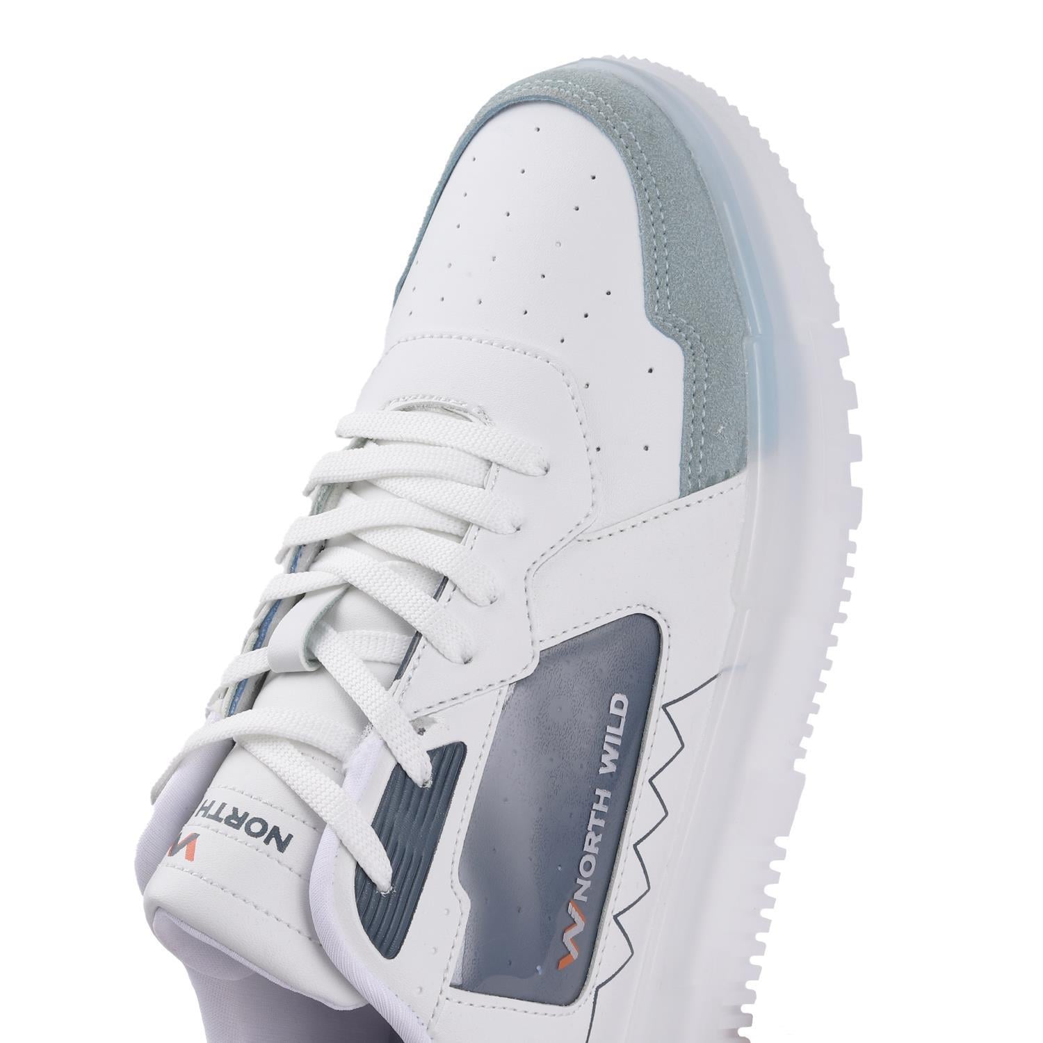 Planet Unisex Sneakers - BEYAZ-ORANJ