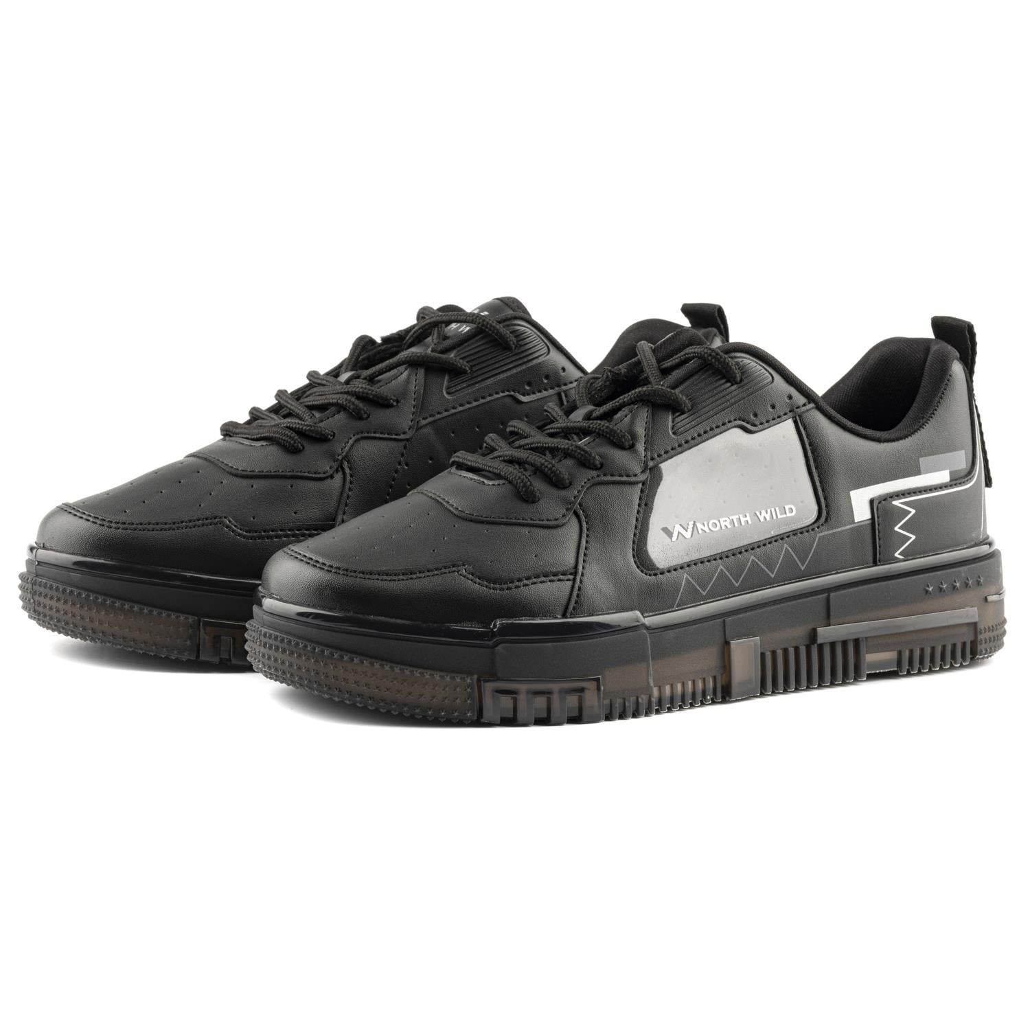 Planet Unisex Sneakers - SIYAH