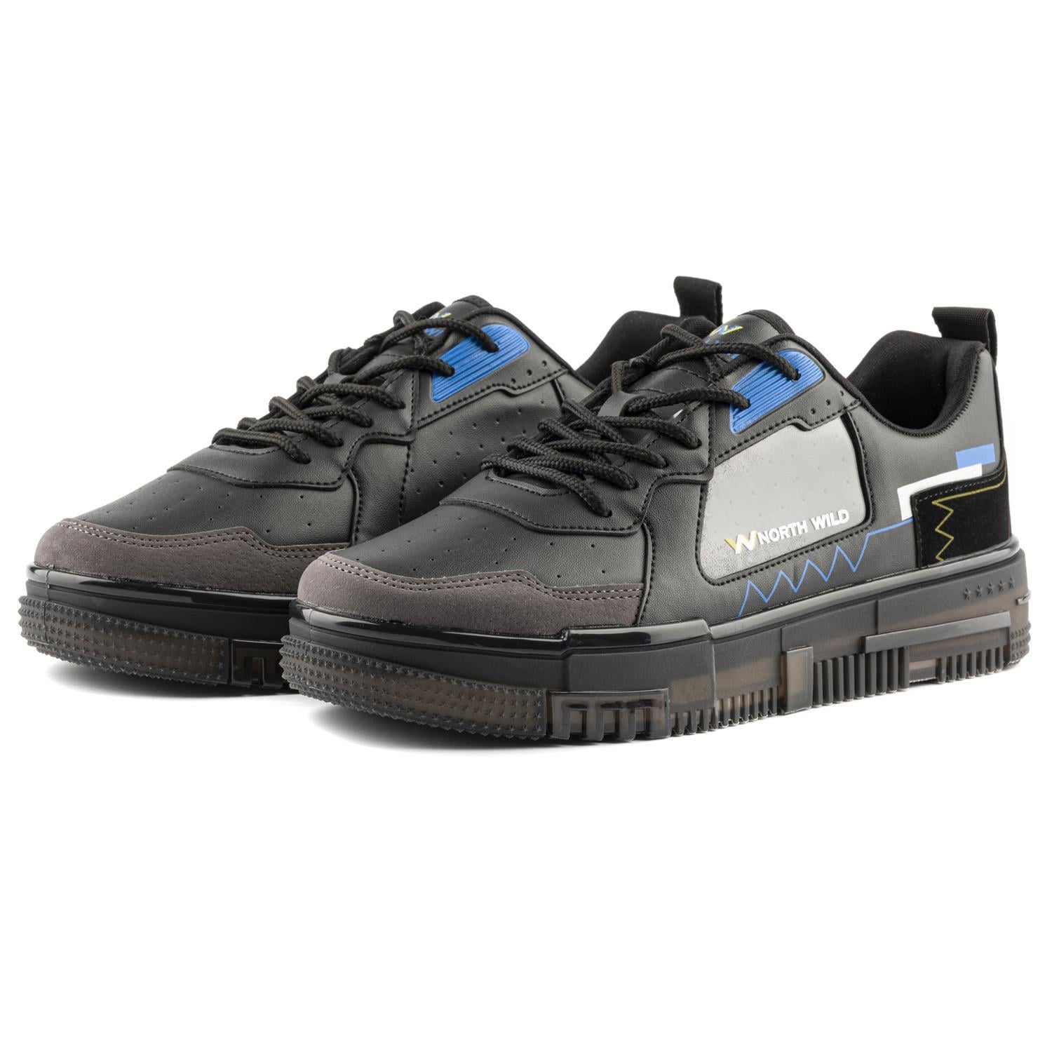 Planet Unisex Sneakers - SİYAH FÜME