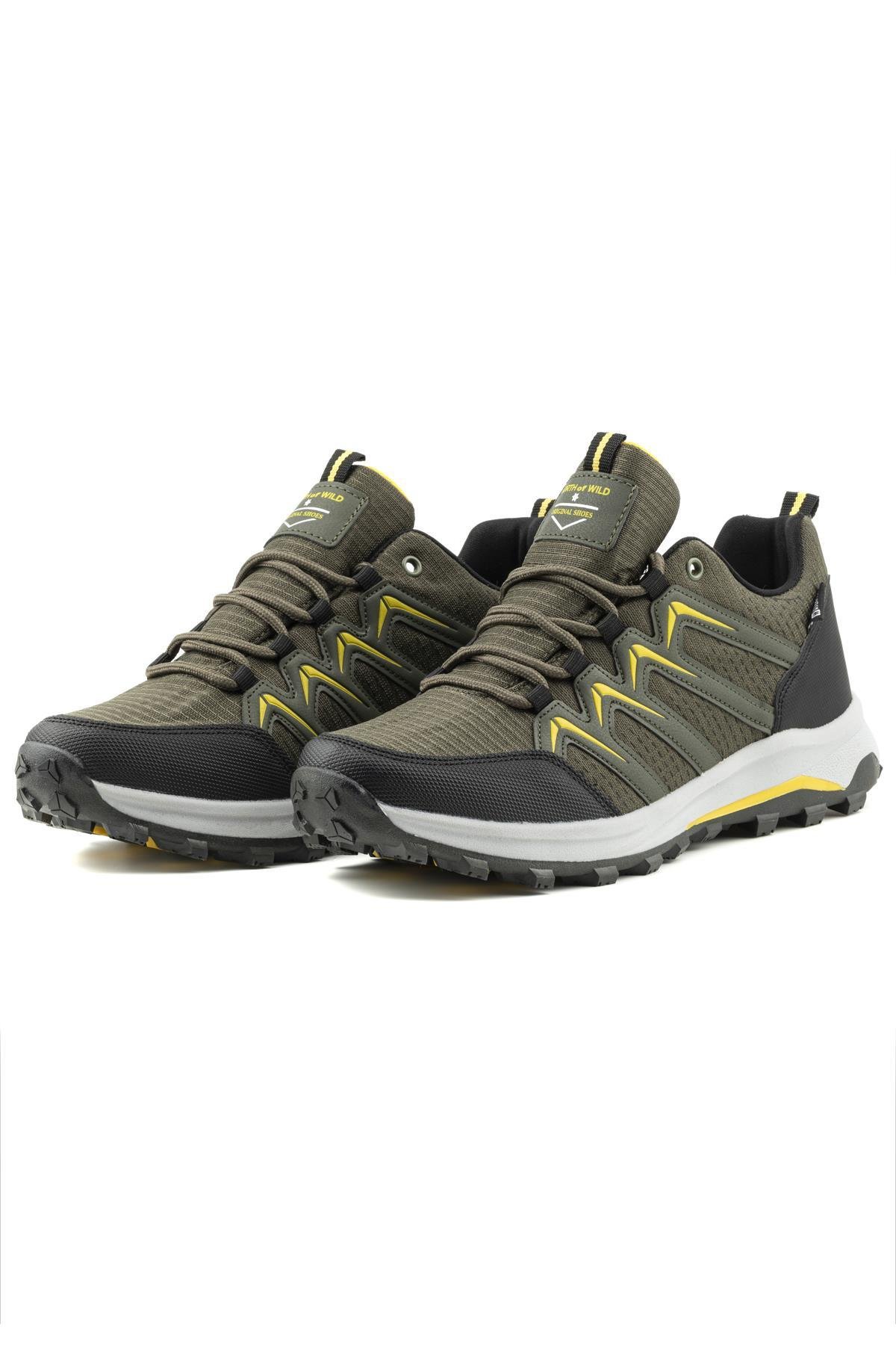 Raca Su Geçirmez Erkek Sneakers - HAKI SIYAH