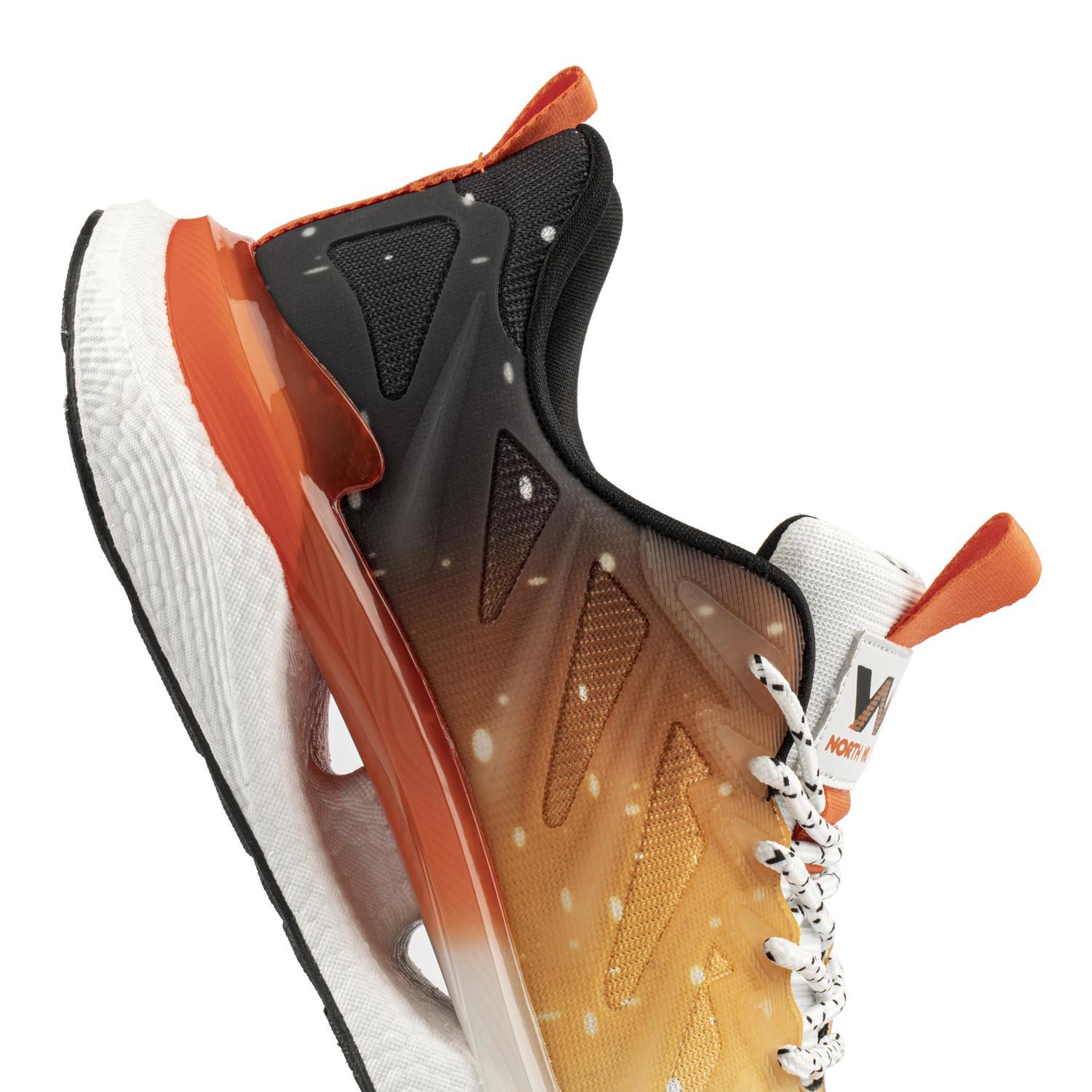 Sparkle Erkek Sneakers - BEYAZ-ORANJ
