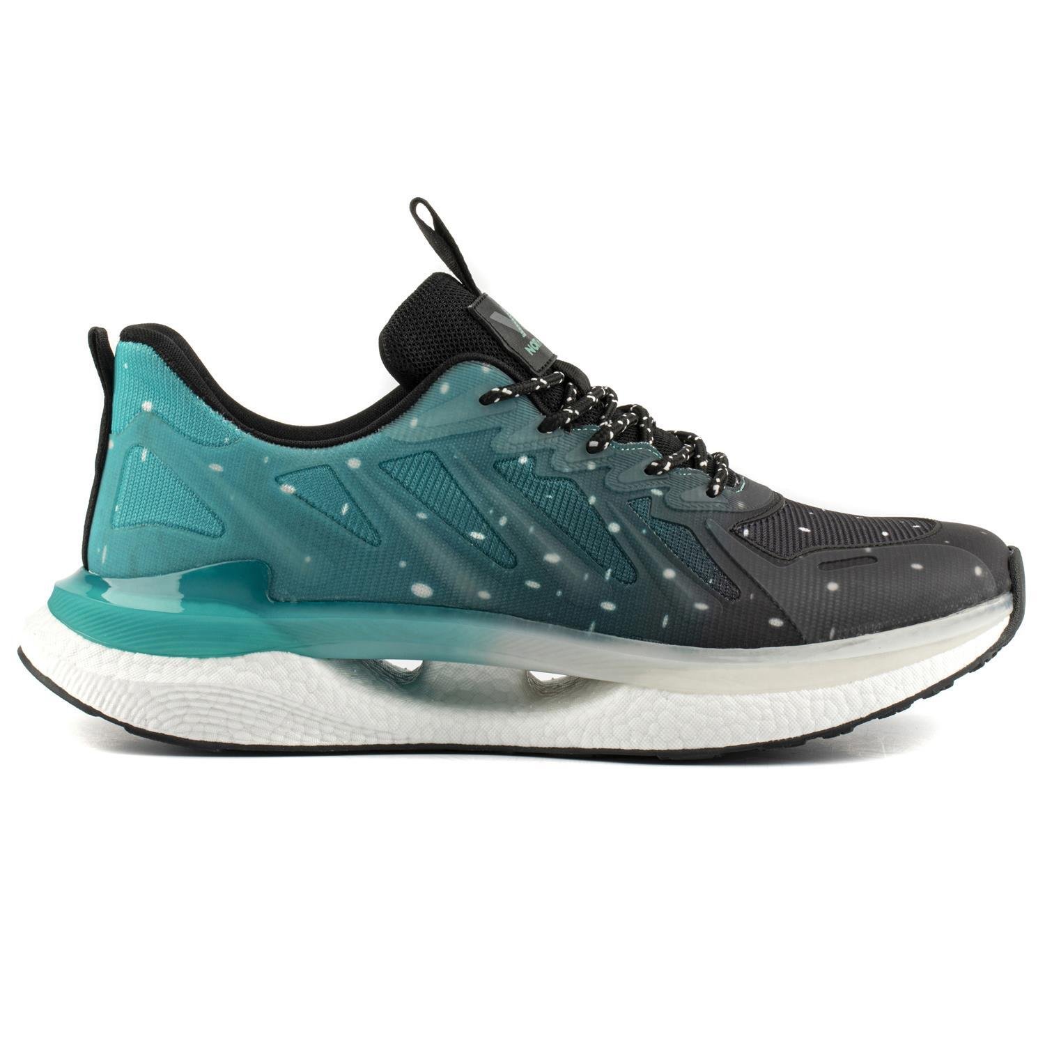 Sparkle Erkek Sneakers  - SIYAH YESIL