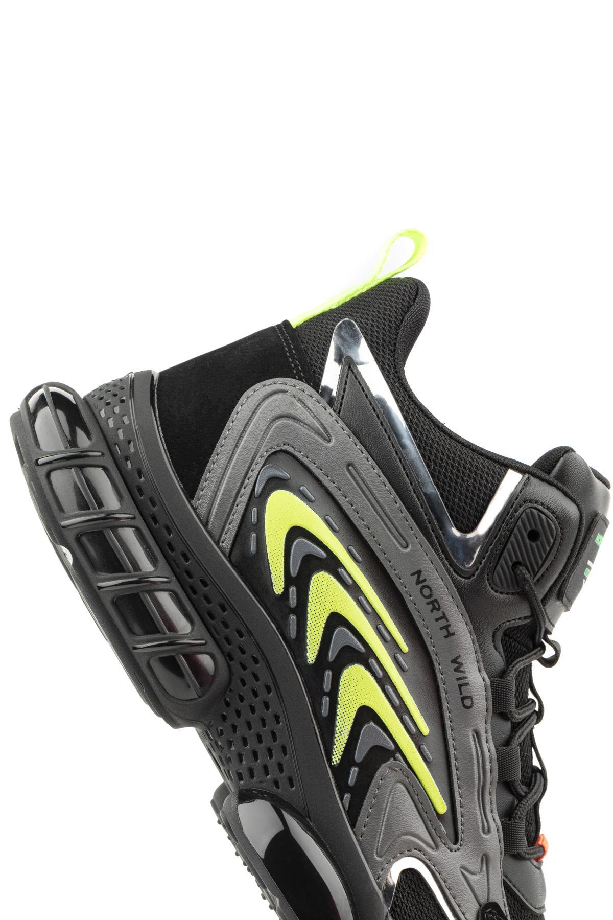Teros Erkek Sneakers - SIYAH