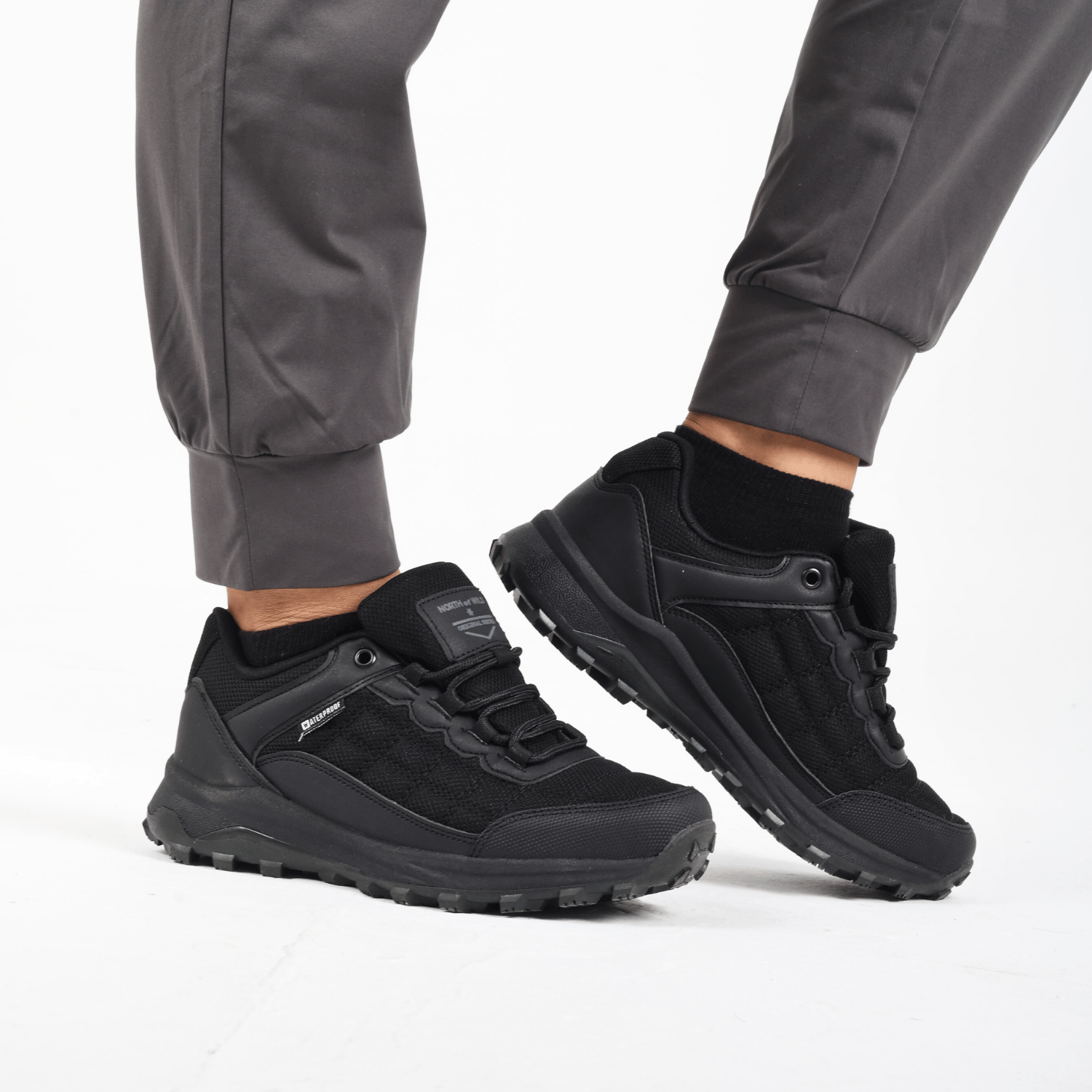 Yukan Su Geçirmez Unisex Kısa Bot - SIYAH