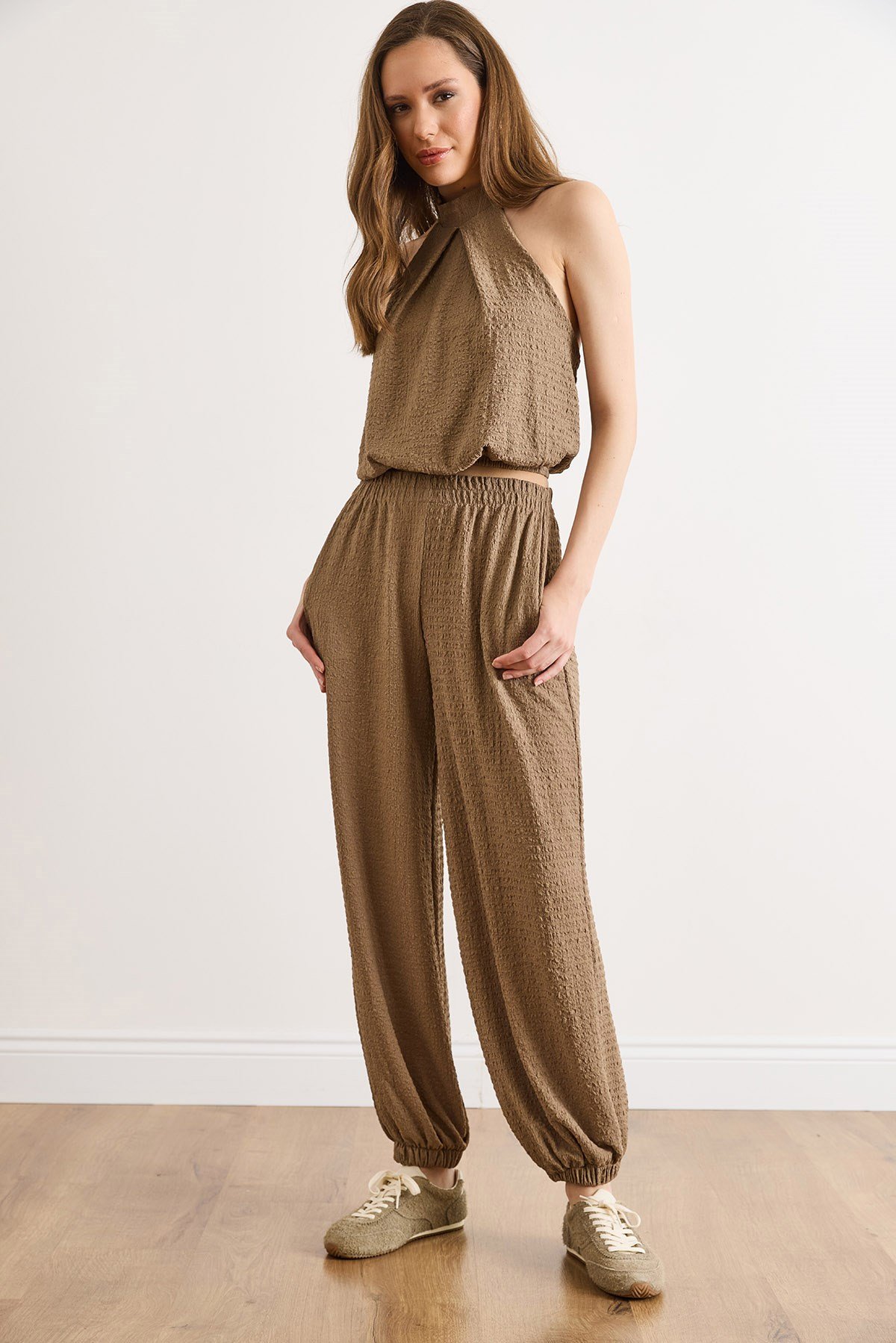 Alt Üst Dokulu Takım Vizon