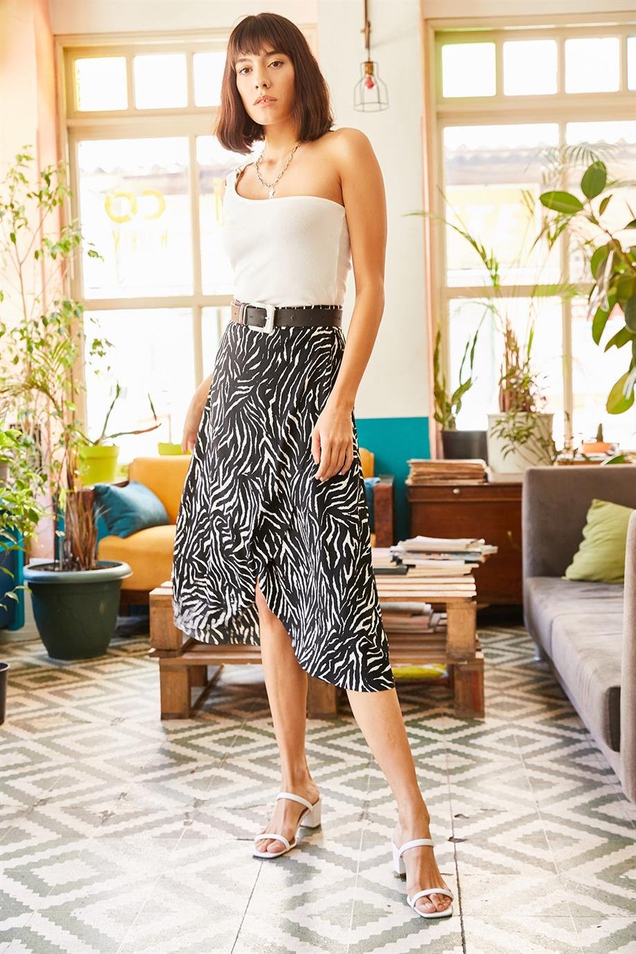 Anvelop Etek Siyah Zebra
