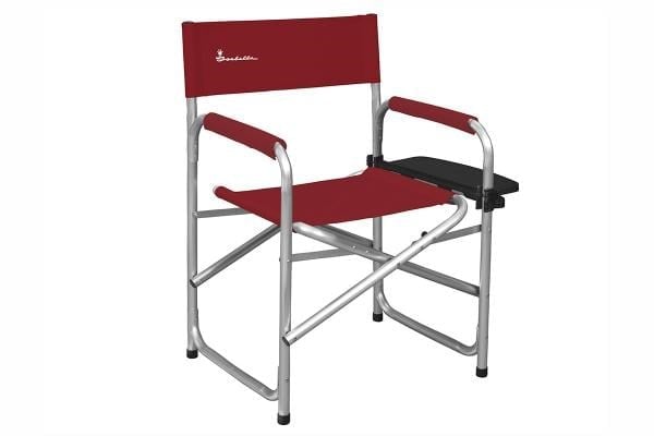 Directors Chair with side table, Red