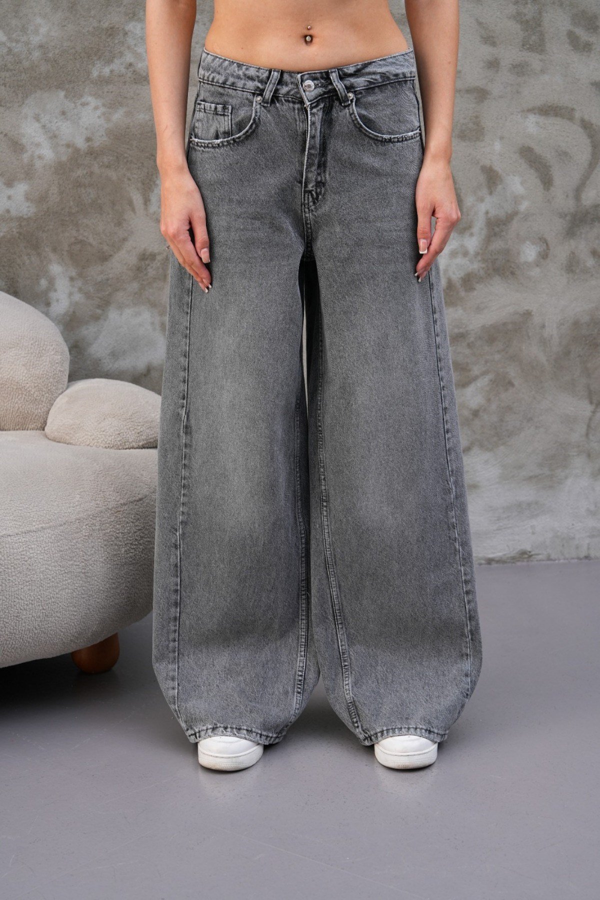 Tarz CoolPantolonMMJEAN025R02Miami Straight Wide Kadın Jean