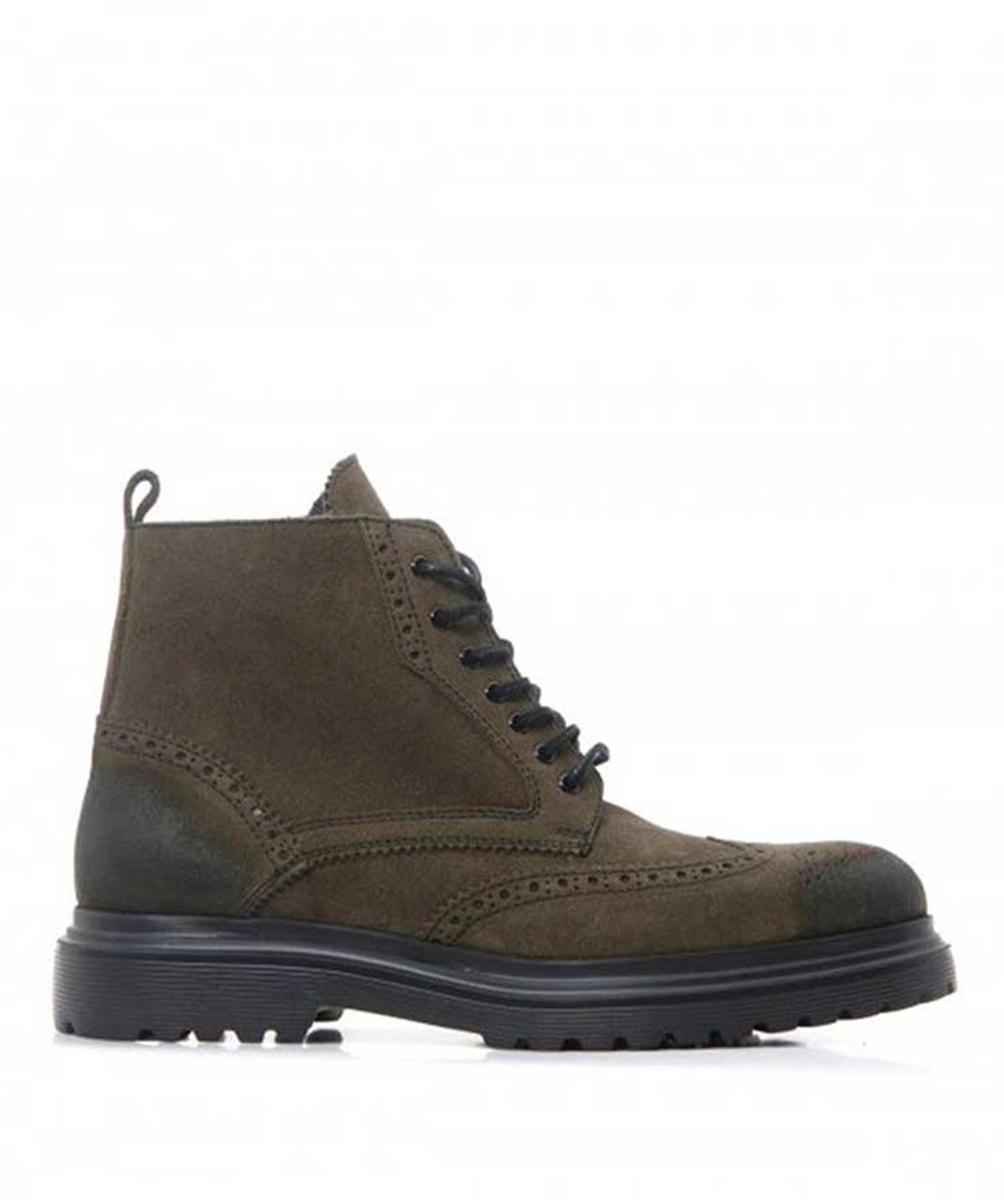 Erkek Casual Kışlık Bot 84-3482 -HAKİ