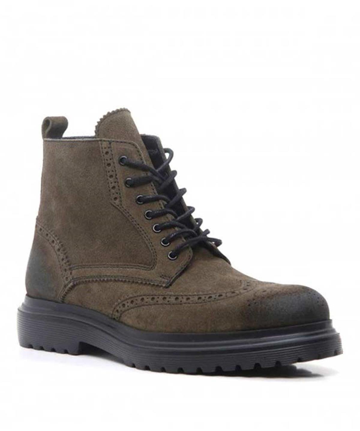 Erkek Casual Kışlık Bot 84-3482 -HAKİ