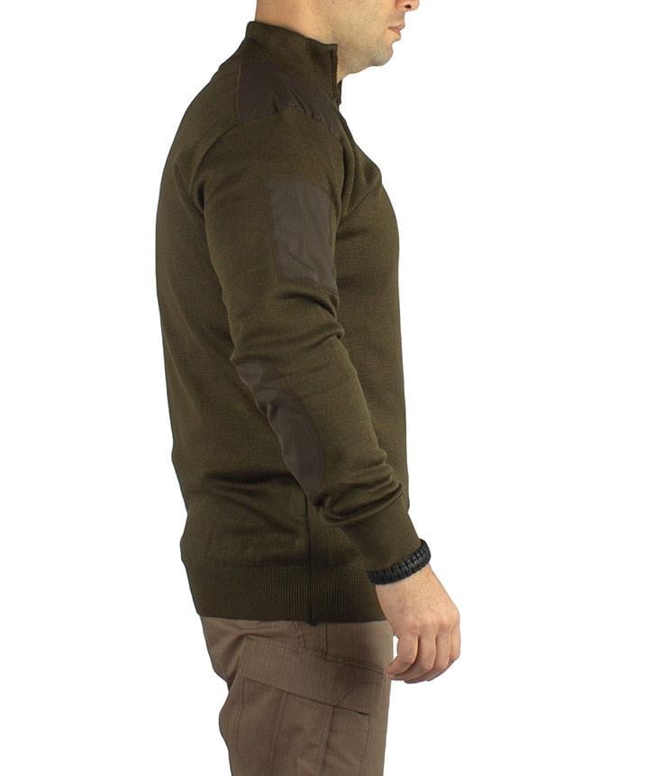 YDS ASKERİ KAZAK - YAKASI FERMUARLI -HAKİ