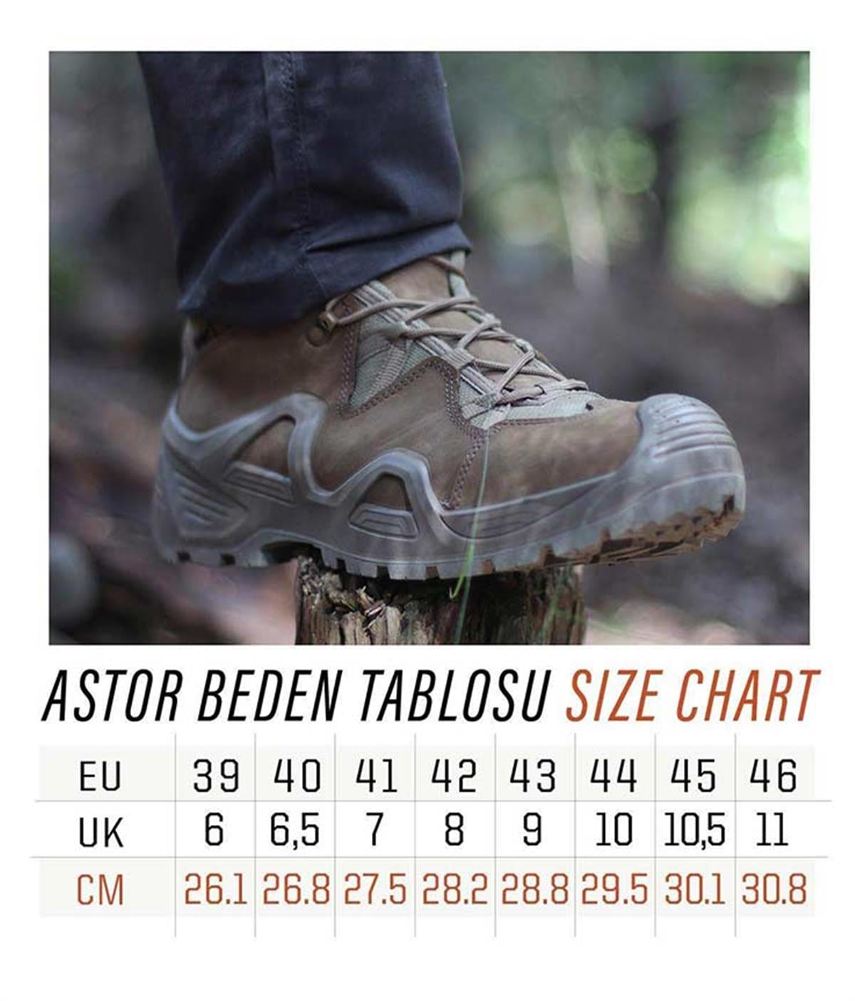 YDS ASTOR SNIPER BOT -KAHVERENGİ
