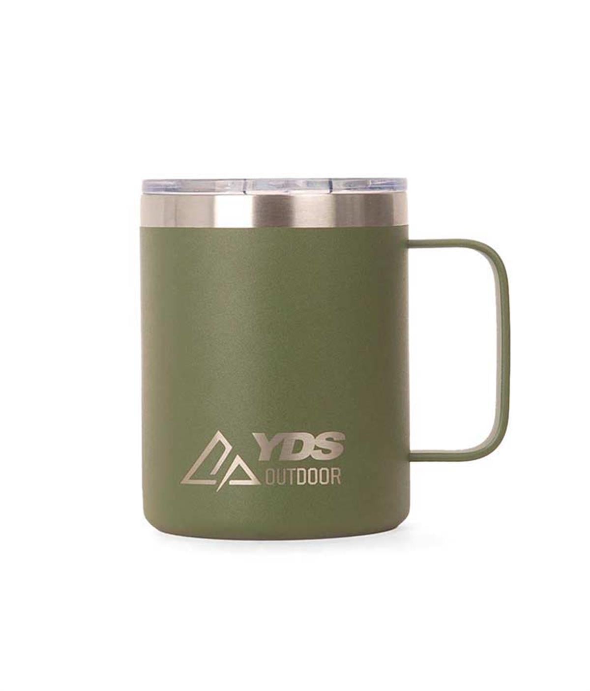 YDS ÇELİK TERMOS COFFEE CUP 350ML -HAKİ