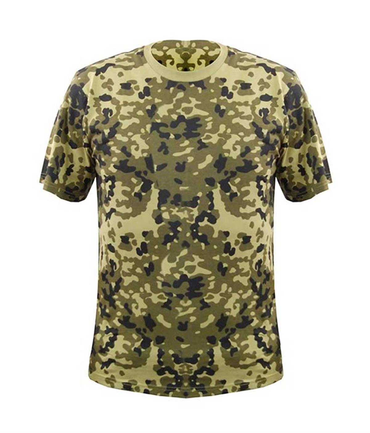YDS MIL-TEC DANISH T-SHIRT -KAMUFLAJLI