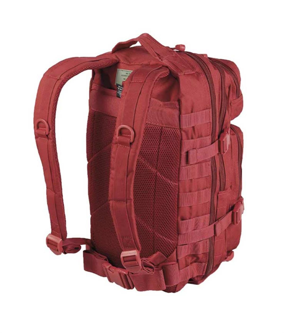 YDS MIL-TEC SIGNAL RED SIRT ÇANTASI (20L) -KIRMIZI