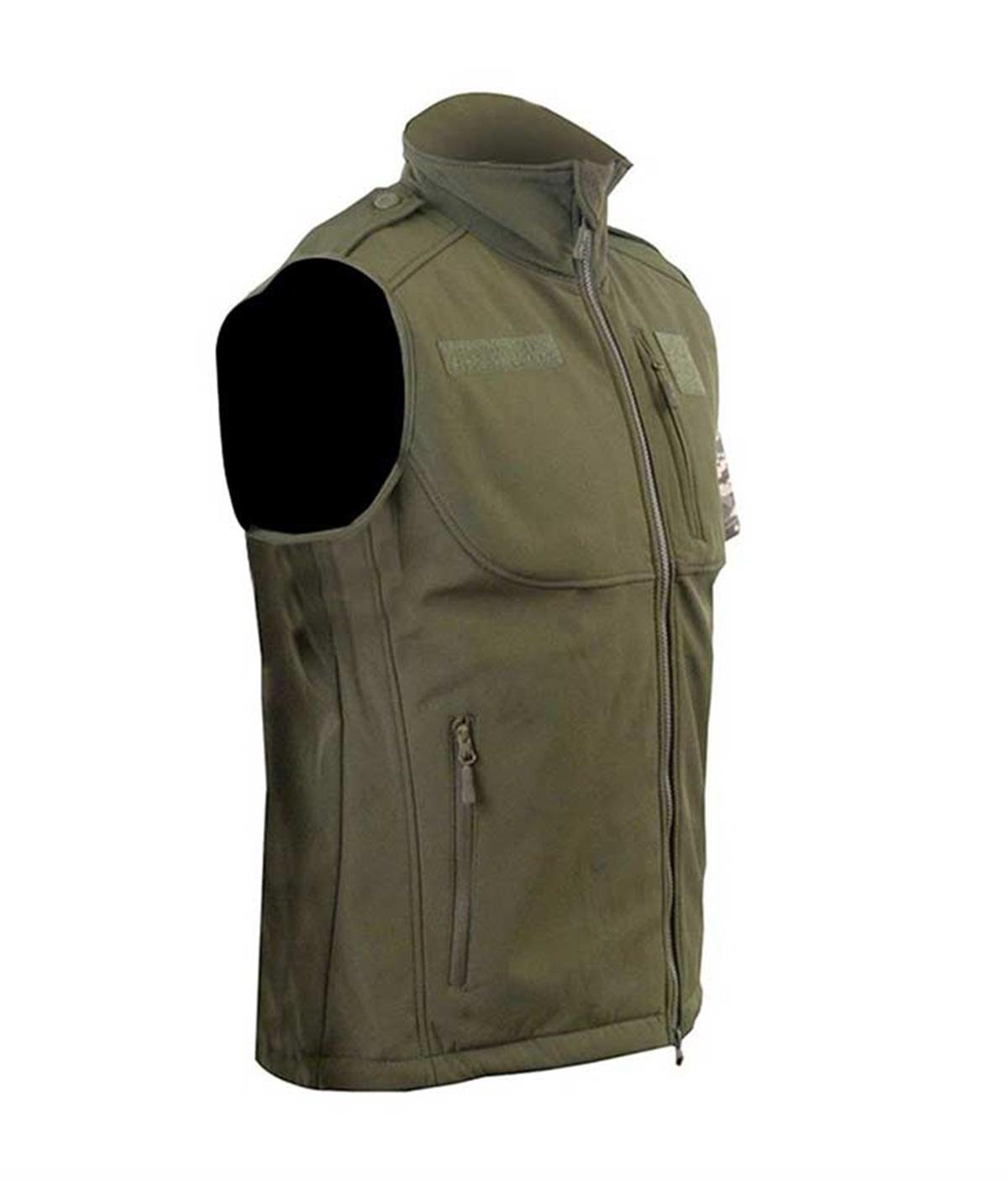 YDS MIL-TEC SOFTSHELL YELEK -HAKİ