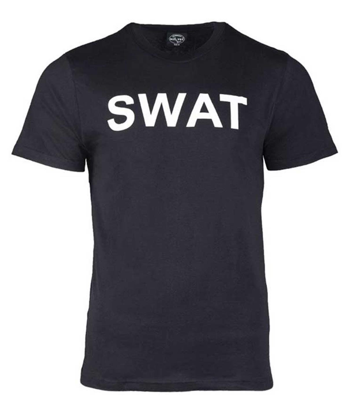 YDS MIL-TEC T-SHIRT SWAT -SİYAH
