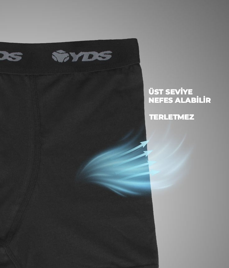 YDS MODAL BOXER (2'Lİ) -SİYAH