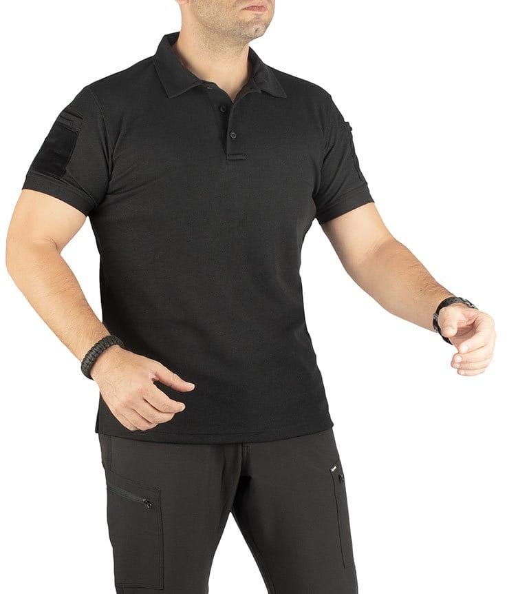 YDS PERFORMANCE POLO T-SHIRT -SİYAH