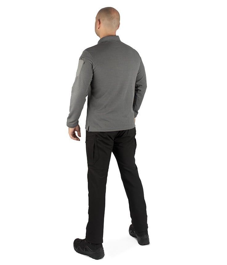 YDS PERFORMANCE POLO T-SHIRT UZUN KOLLU -GRİ