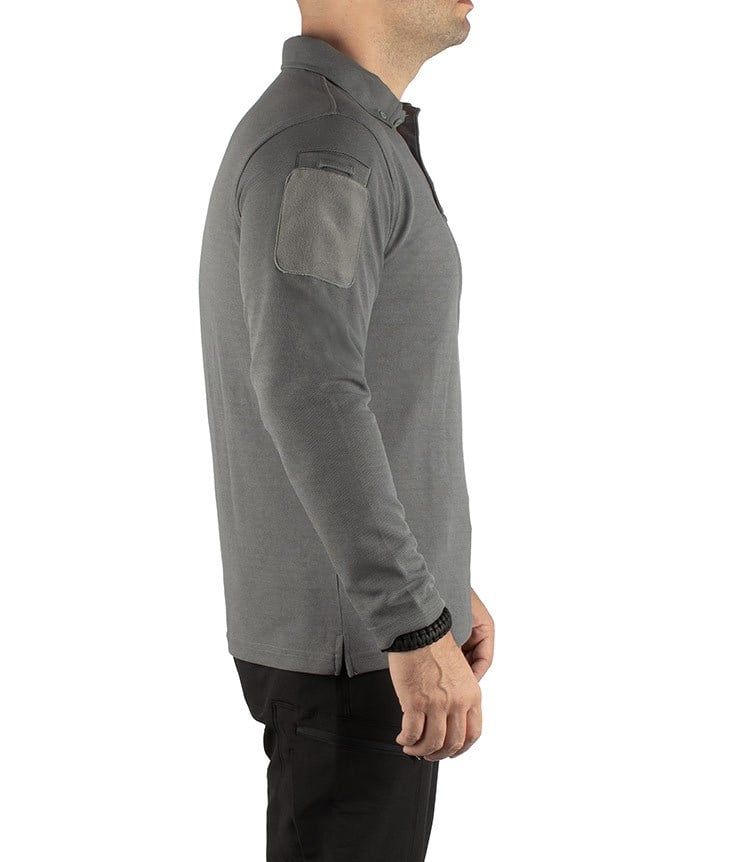 YDS PERFORMANCE POLO T-SHIRT UZUN KOLLU -GRİ