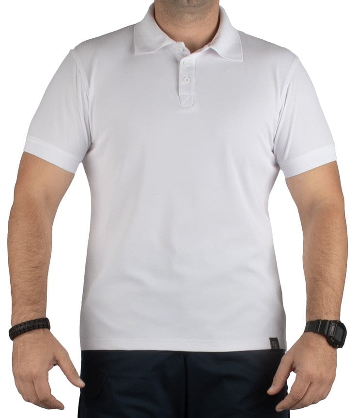 YDS PREMIUM POLO T-SHIRT -BEYAZ