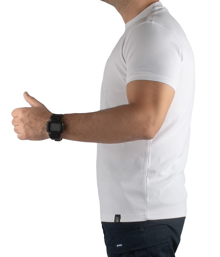YDS PREMIUM T-SHIRT -BEYAZ