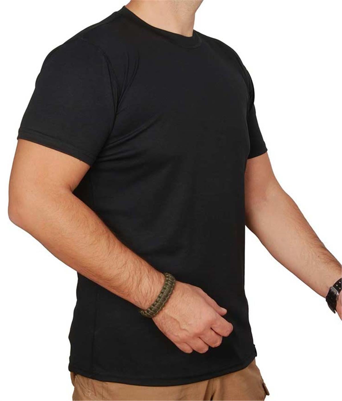 YDS TACTICAL DRY TOUCH T-SHIRT -SİYAH