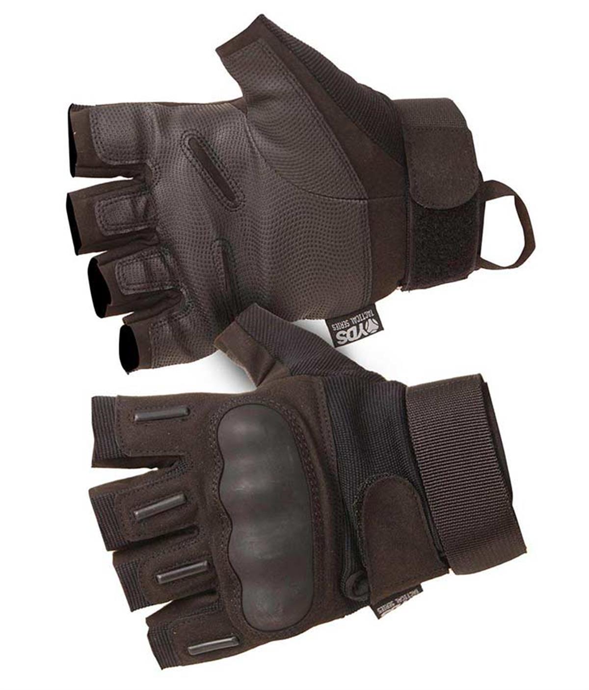 YDS TACTICAL FINGERLESS ELDİVEN -SİYAH