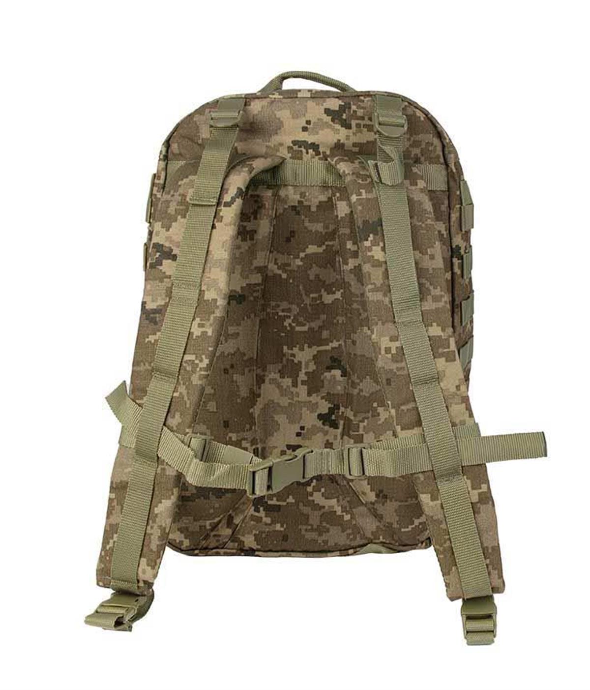 YDS TACTICAL OUTDOOR SIRT ÇANTASI (40L) -KAMUFLAJLI