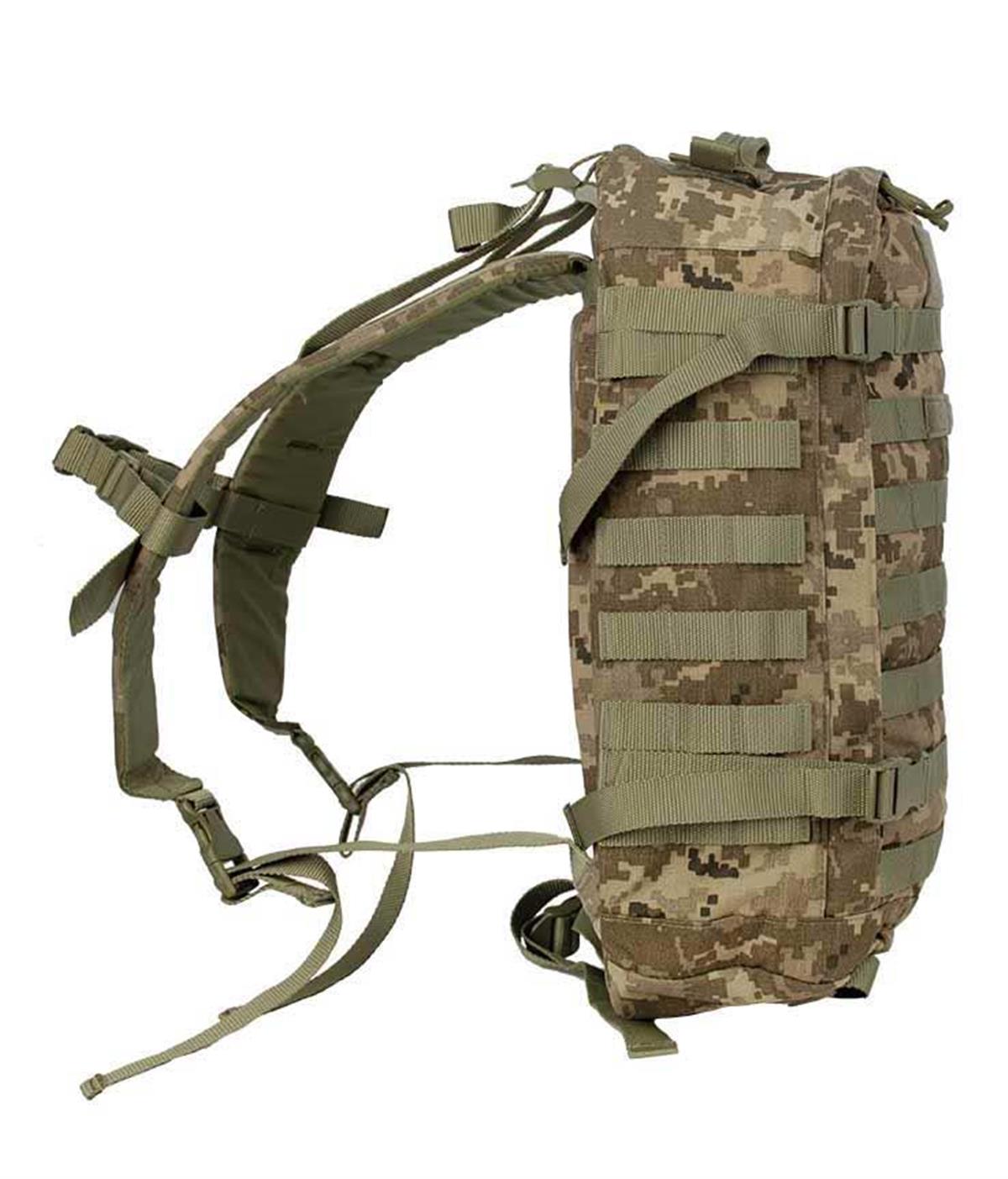 YDS TACTICAL OUTDOOR SIRT ÇANTASI (40L) -KAMUFLAJLI