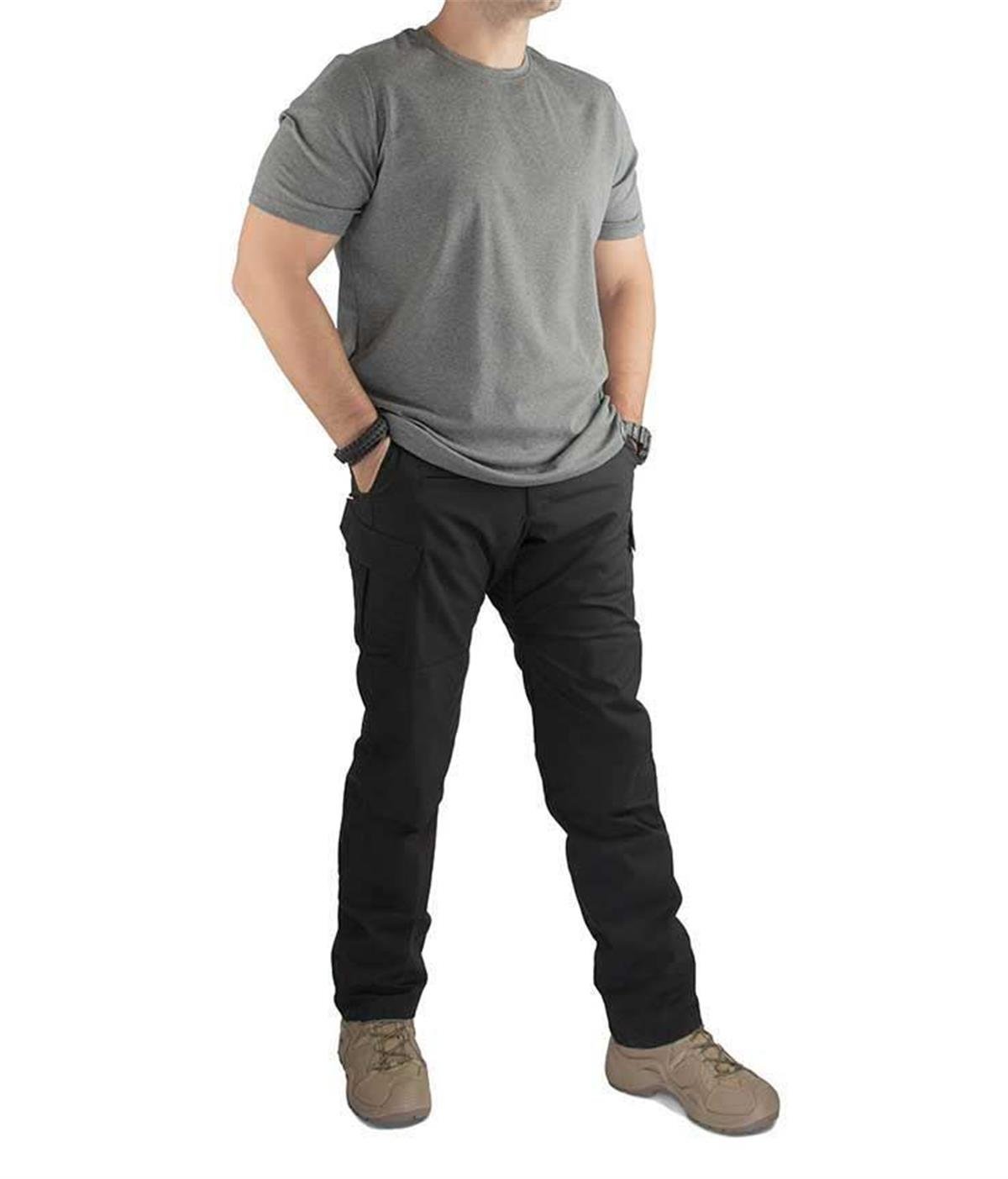 YDS TRAVEL T-SHIRT KISA KOL -ANTRASİT