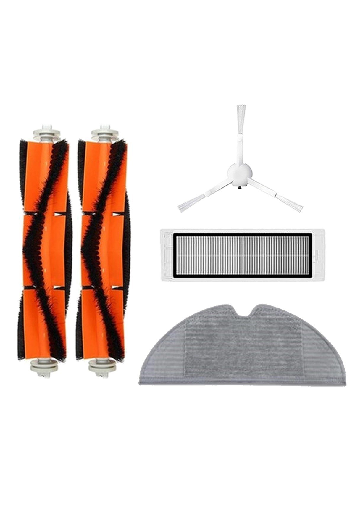 Roborge Vestel V - Bot Pro B Robot Vacuum Cleaner Compatible 5 - pieces Spare Parts Set - Compatible Product