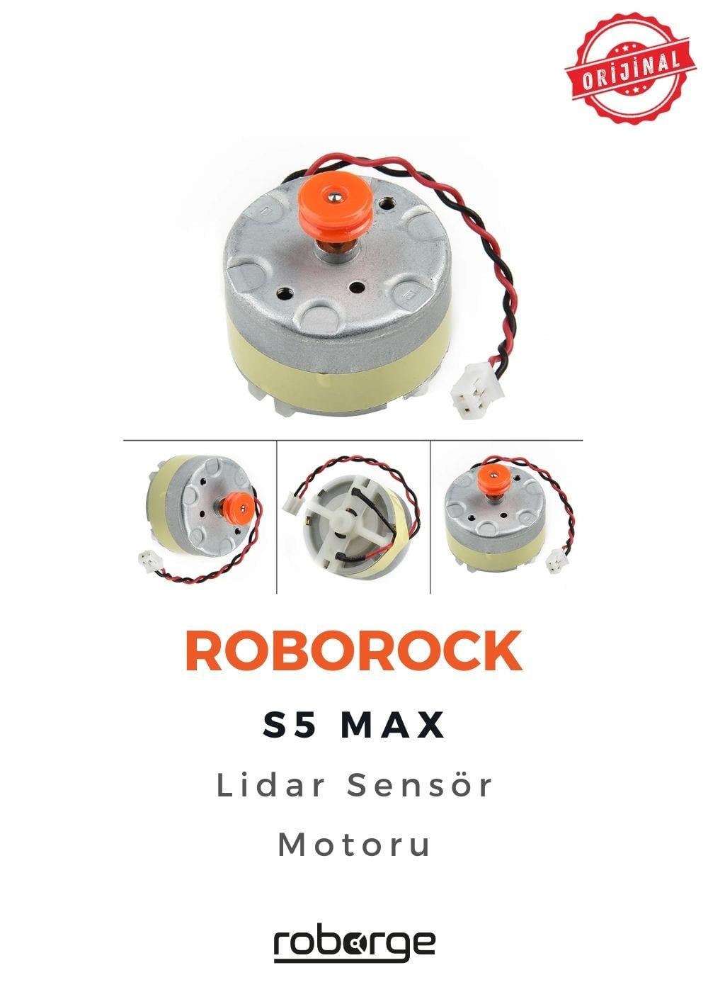 Roborock S5 Max Robot Süpürge Uyumlu Lidar Sensör Motoru - Orijinal Ürün