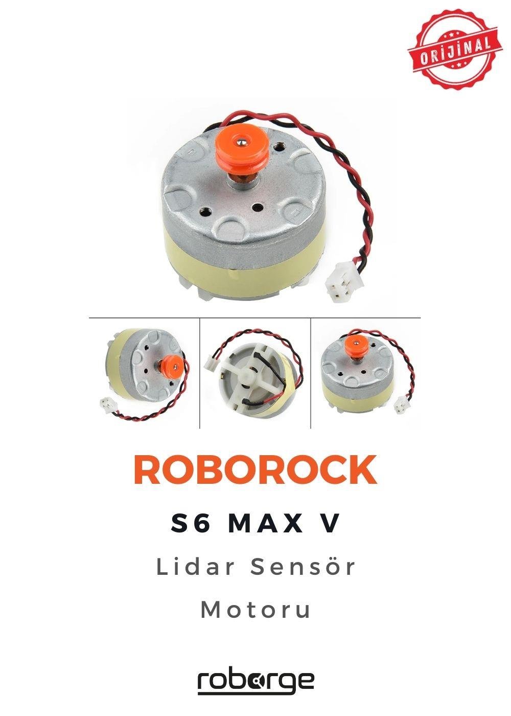 Roborock S6 Max V Robot Süpürge Uyumlu Lidar Sensör Motoru - Orijinal Ürün