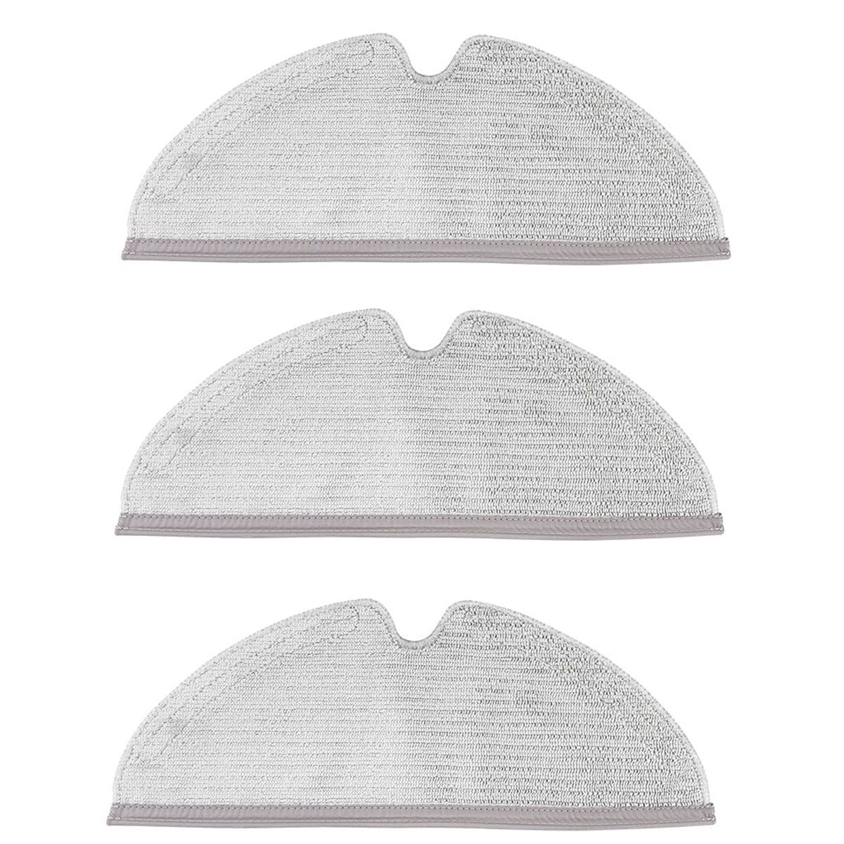 Roborock S6 Pure Robot Süpürge 3'lü Mop Bezi-Tam Yüzeyli