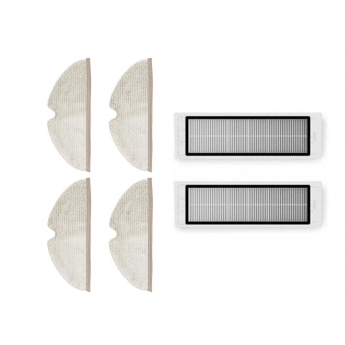 Roborock S6 Pure Robot Vacuum Cleaner Compatible 6 - pieces Spare Parts Set