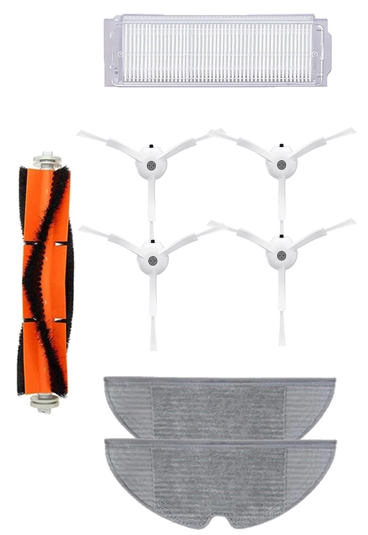 Xiaomi Vacuum Mop 2 Pro Süpürge Uyumlu 8'li Yedek Parça Seti