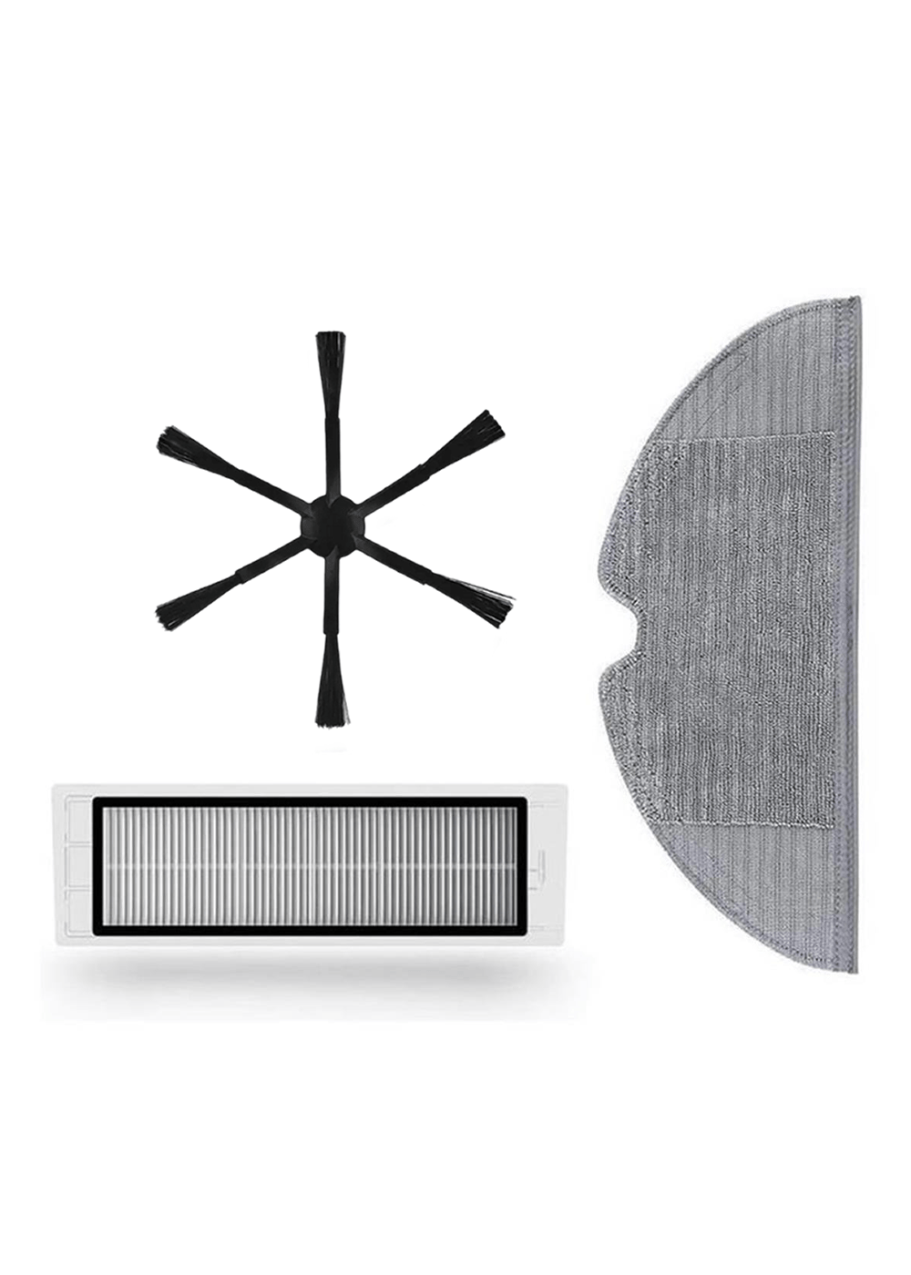 Xiaomi Vacuum Mop 2 Pro + (STYTJ02ZHM) Robot Vacuum Cleaner Compatible 3 - pieces Spare Parts Set