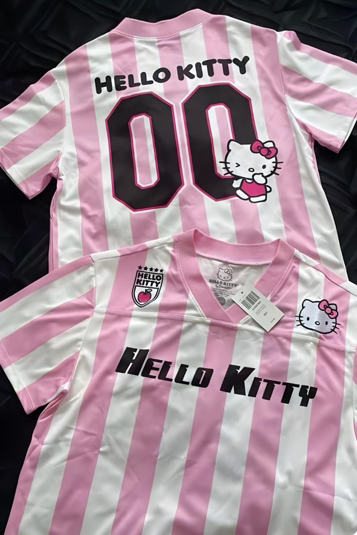 00 Pink Kitty Oversize T-shirt