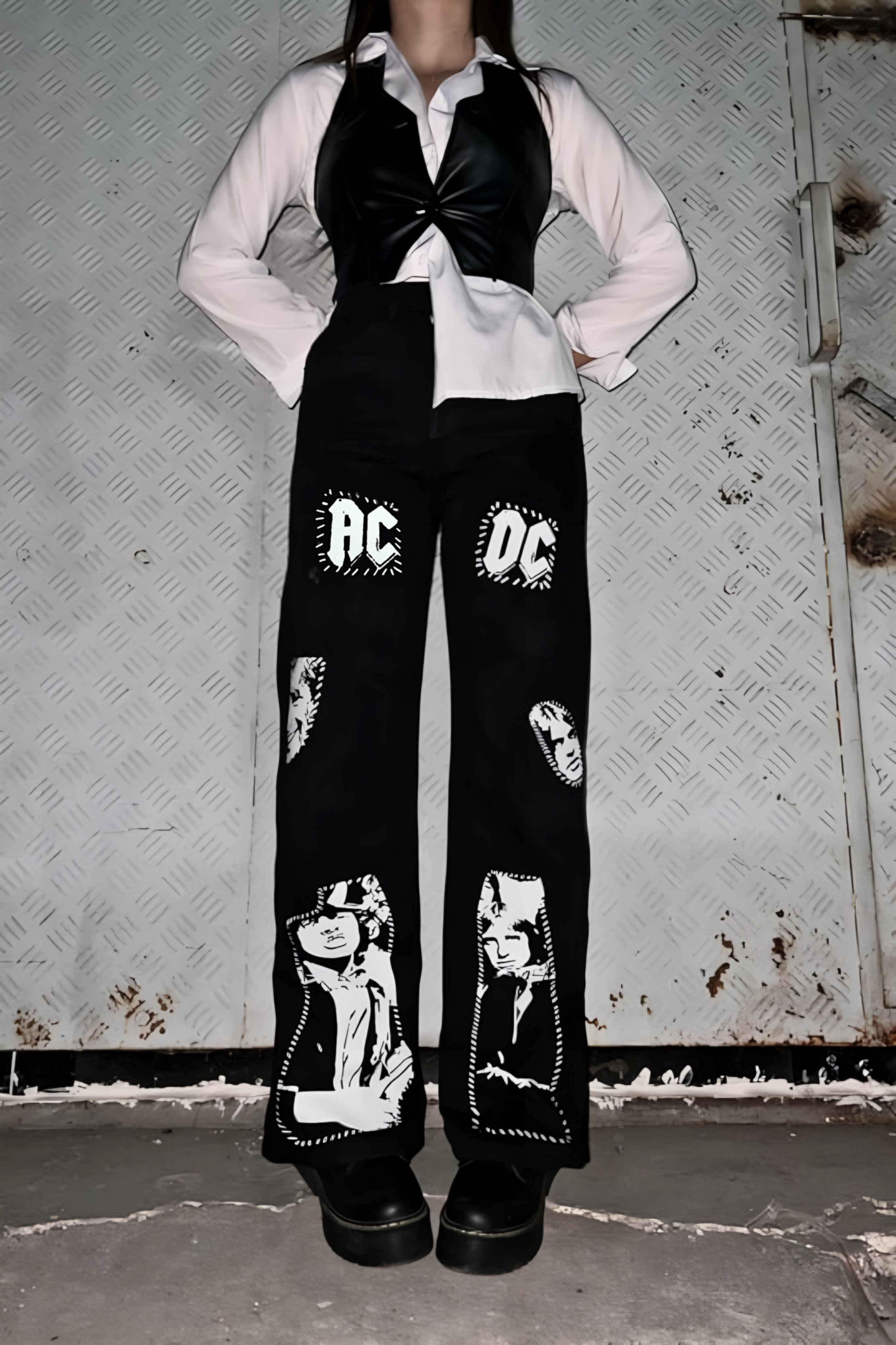 Ac / DC Tasarım Pantolon