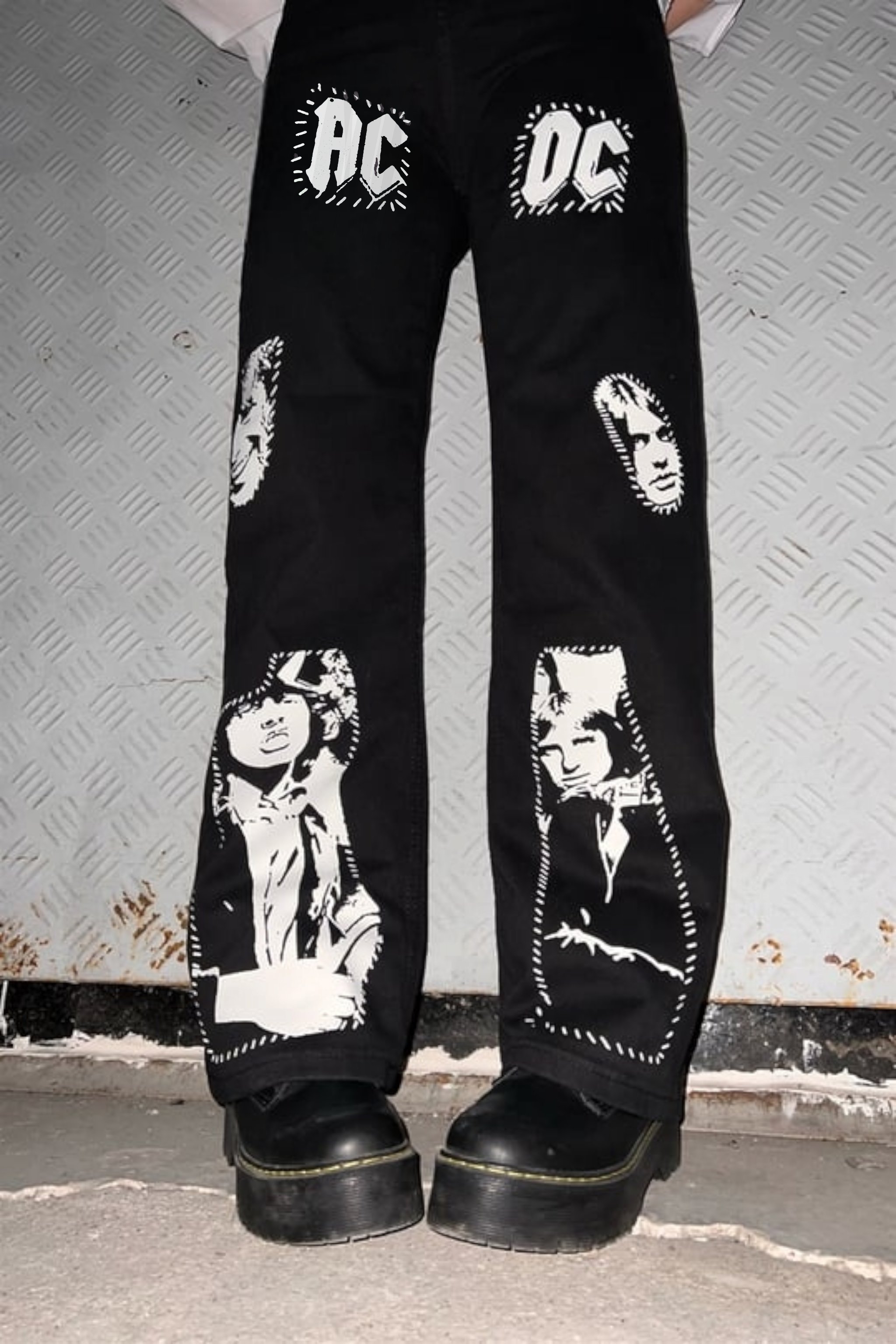 Ac / DC Tasarım Pantolon