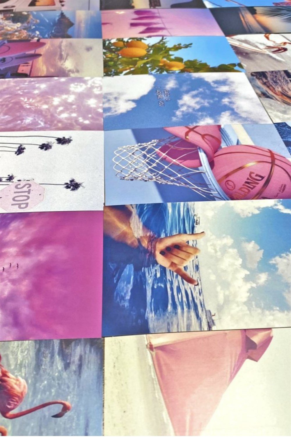 Aesthetic Summer 60lı Duvar Posteri Seti