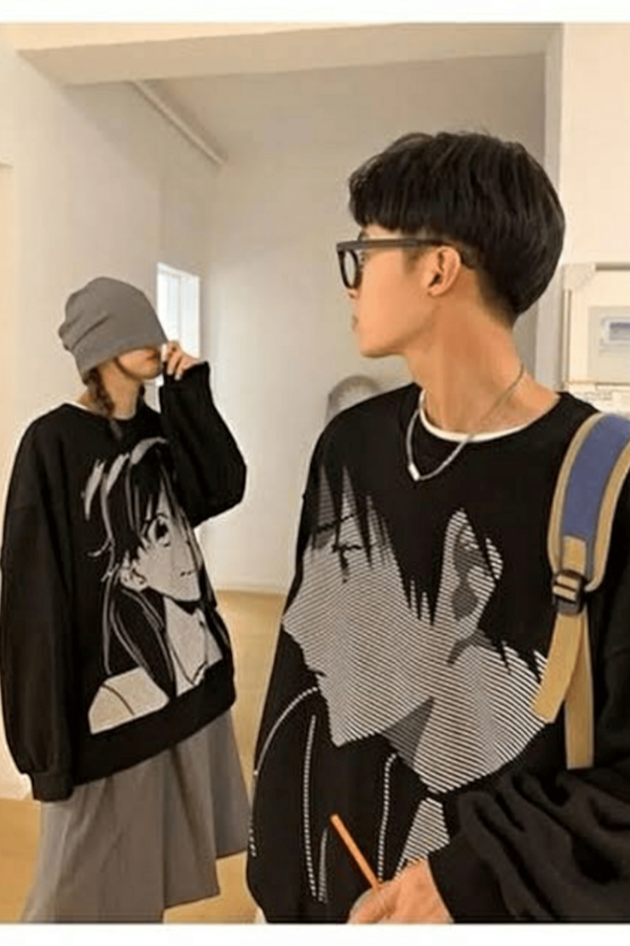 Anime Boy-Couple Sweatshirt
