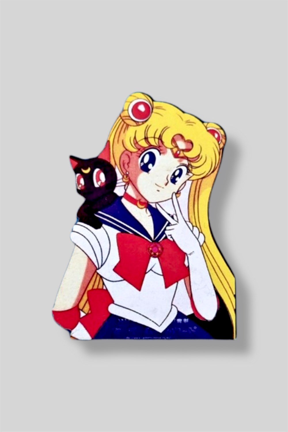 Anime Salior Moon Kedi Rozet