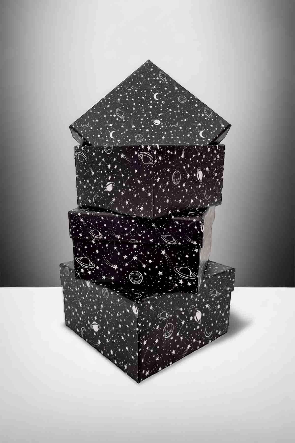 Ay Gezegen Tasarım Kutu Seti