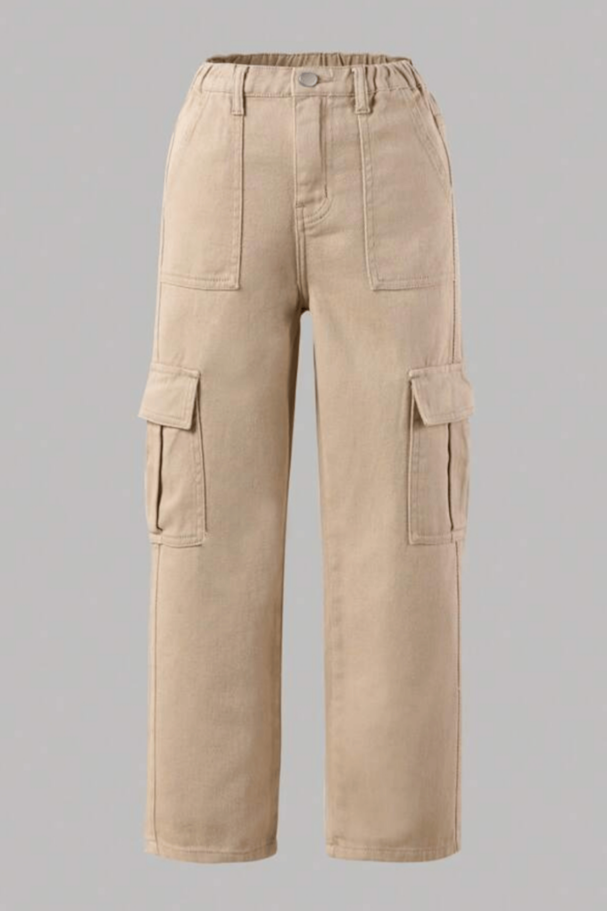 Bej Kargo Cep Jean