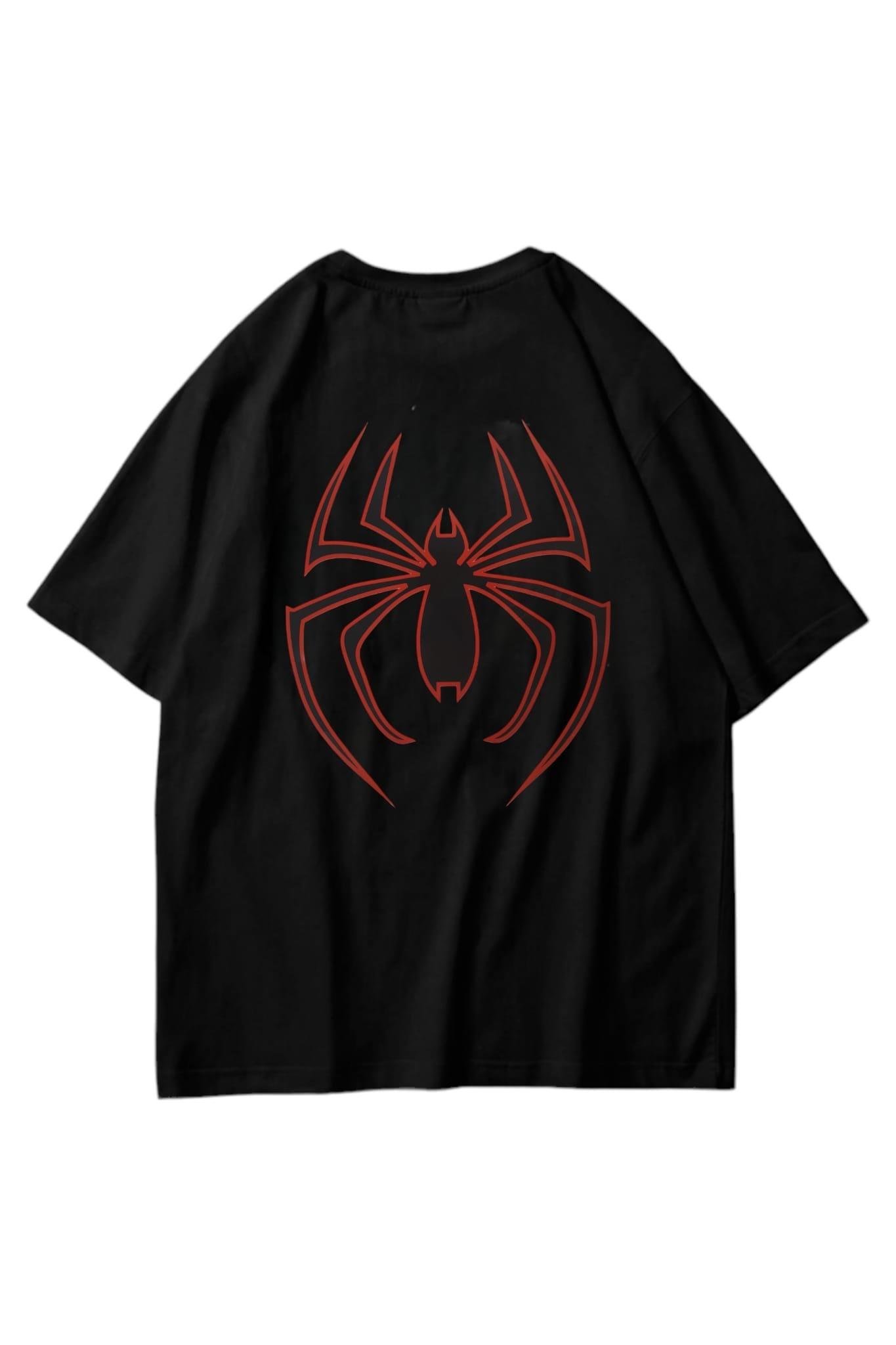 Big Black Spider Oversize T-shirt